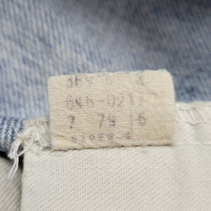【中古品】【メンズ】 BELL BOTTOMS DENIM PANTS 646-0217 ベルボトム デニムパンツ 刻印16 オレンジタブ 42TALONジッパー バックポケット裏チェーン ジーンズ ボトムス 157-251021-as-14-izu カラー：ライトインディゴ 万代Net店