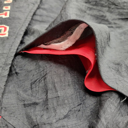 【現状渡し品】【メンズ】 STARTER スターター ST. JOHNS HALF ZIP PULLOVER NYLON JACKET ハーフジップ プルオーバー ナイロンジャケット 韓国製 アウター 146-251021-as-28-izu サイズ：M カラー：ブラック系 万代Net店