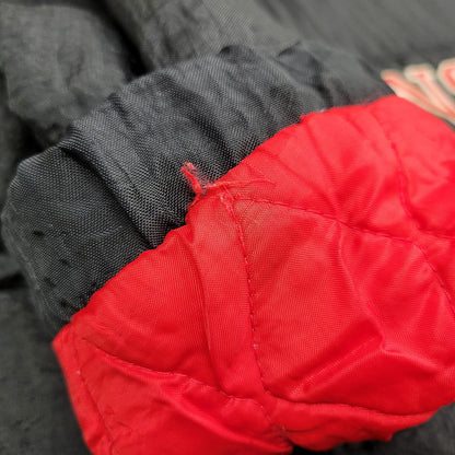 【現状渡し品】【メンズ】 STARTER スターター ST. JOHNS HALF ZIP PULLOVER NYLON JACKET ハーフジップ プルオーバー ナイロンジャケット 韓国製 アウター 146-251021-as-28-izu サイズ：M カラー：ブラック系 万代Net店