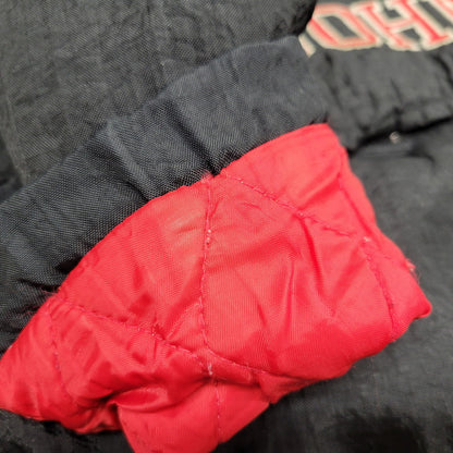 【現状渡し品】【メンズ】 STARTER スターター ST. JOHNS HALF ZIP PULLOVER NYLON JACKET ハーフジップ プルオーバー ナイロンジャケット 韓国製 アウター 146-251021-as-28-izu サイズ：M カラー：ブラック系 万代Net店