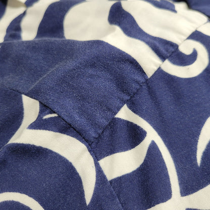 【中古品】【メンズ】 CASUAL CEIRE HAWAIIAN SS SHIRT ハワイアン ショートスリーブ シャツ 半袖 トップス 146-251024-as-35-izu カラー：ネイビー 万代Net店