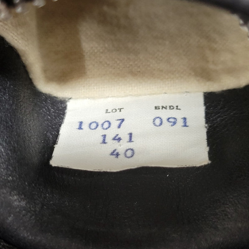 【中古品】【メンズ】 SINGLE RIDERS JACKET 1007 091 シングル ライダース ジャケット アウター 145-251026-as-12-izu サイズ：40 カラー：ブラック 万代Net店