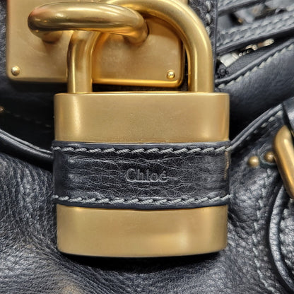 【現状渡し品】【レディース】 Chloe クロエ PADDINGTON HAND BAG パディントン ハンドバッグ カバン 鞄 180-251103-as-12-izu カラー：ブラック 万代Net店