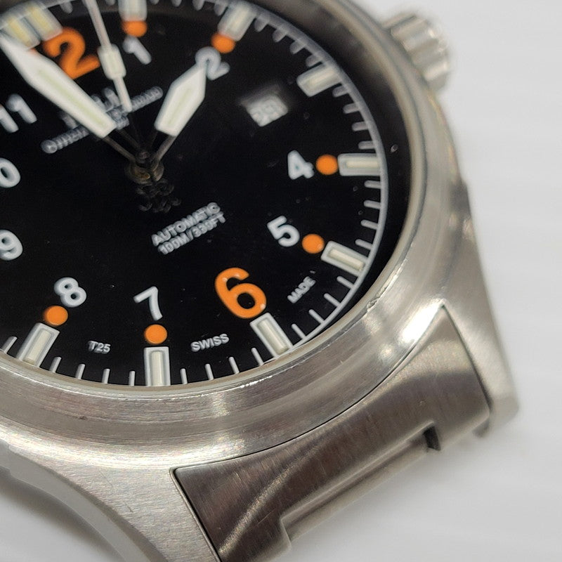 【中古品】【メンズ/レディース】 AUTOMATIC DATE 43MM NM1090C ストークマン オートマティック デイト 腕時計 195-251108-as-15-izu カラー：ブラック×シルバー 万代Net店