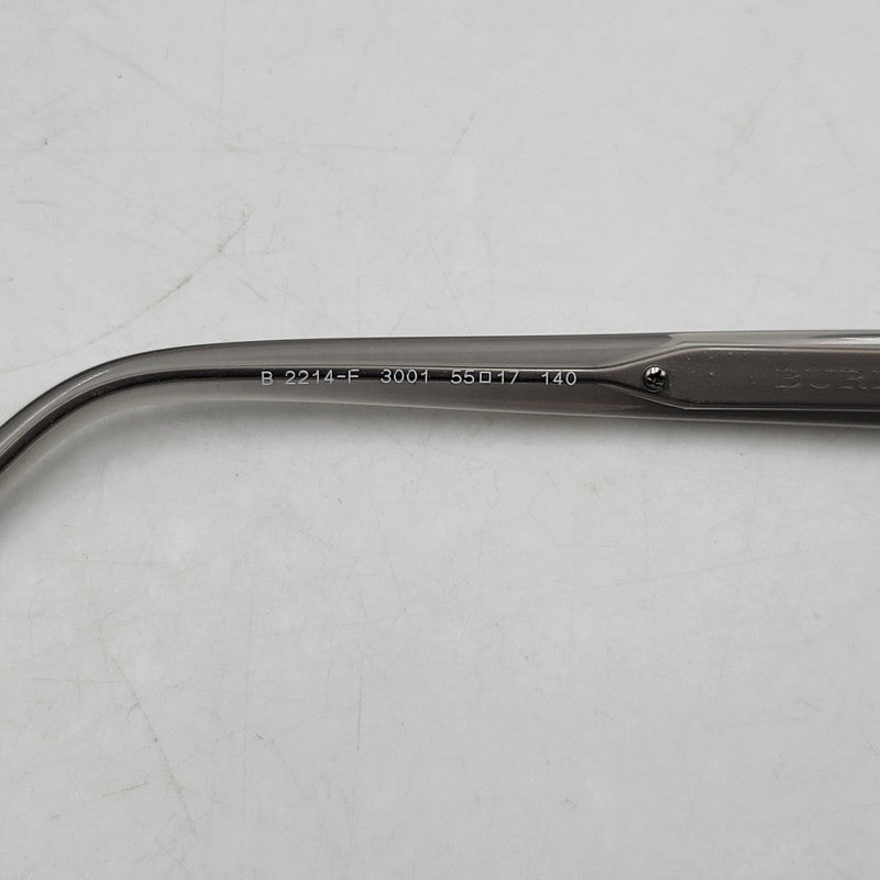 【中古品】【メンズ/レディース】 BURBERRY バーバリー SUNGLASSES B 2214-F 3001 サングラス 203-250905-as-07-izu サイズ：55□17-140 カラー：ブラック 万代Net店