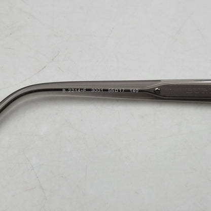 【中古品】【メンズ/レディース】 BURBERRY バーバリー SUNGLASSES B 2214-F 3001 サングラス 203-250905-as-07-izu サイズ：55□17-140 カラー：ブラック 万代Net店