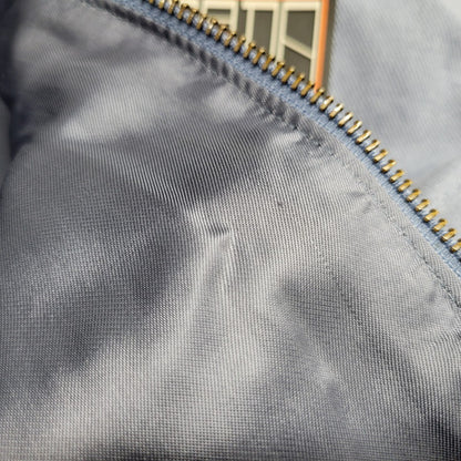 【中古品】【メンズ】 PRADA プラダ TWO TONE COLOR FULL ZIP JACKET SGB004 S191 1S5Y ツートンカラー フルジップ ジャケット アウター 141-251116-as-06-izu サイズ：44 カラー：ブルー×ブラウン 万代Net店