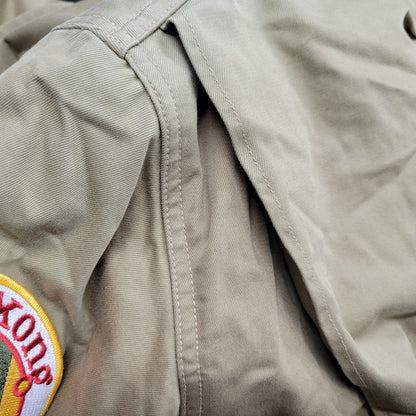 【現状渡し品】【メンズ】 Buzz Rickson's バズリクソンズ TANKER JACKET BR10994 BR10995 タンカージャケット アウター 145-251118-as-08-izu サイズ：36R カラー：カーキ 万代Net店