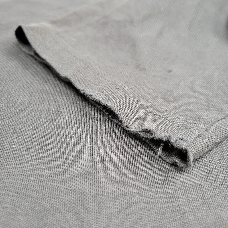 【現状渡し品】【メンズ】 MARTINE ROSE マーティン ローズ LS MOCKNECK T-SHIRT ロングスリーブ モックネック Tシャツ 長袖 トップス 141-251129-as-14-izu サイズ：S カラー：ブラック 万代Net店