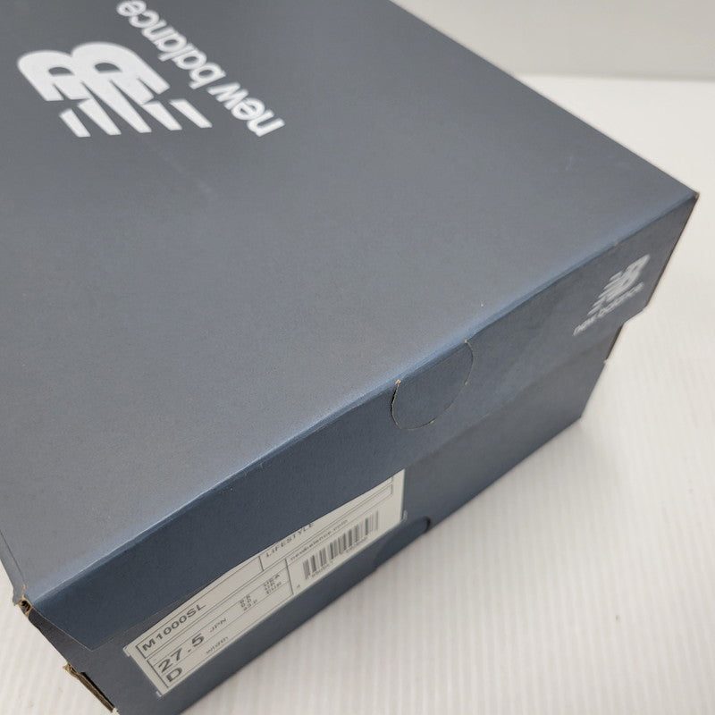 【中古美品】【メンズ】 1000 M1000SL スニーカー シューズ 靴 162-251130-as-04-izu サイズ：27.5cm カラー：シルバー×ブラック 万代Net店