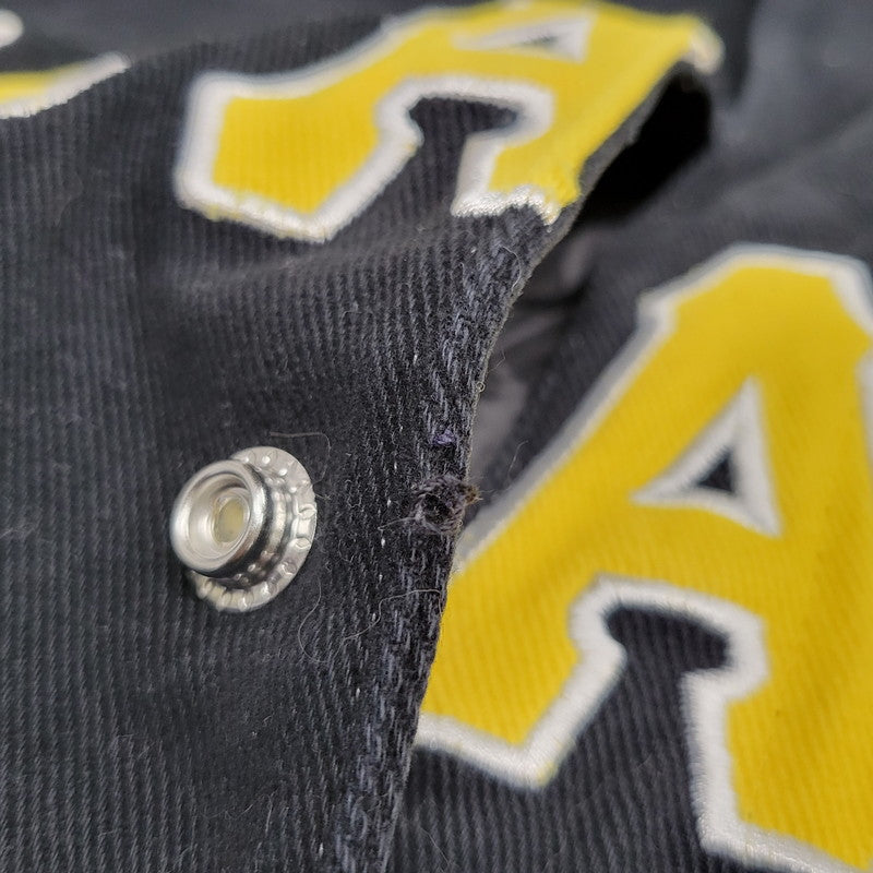 【中古品】【メンズ】 JH DESIGN ジェイエイチデザイン PITTSBURGH PIRATES STADIUM JACKET ピッツバーグ・パイレーツ スタジアムジャケット スタジャン アウター 146-251218-as-08-izu サイズ：XL カラー：ブラック 万代Net店