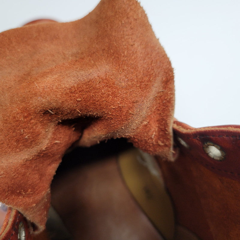【中古品】【メンズ】 IRISH SETTER アイリッシュセッター ブーツ 半円犬タグ 通常 シューズ 靴 164-251224-as-09-izu サイズ：9D カラー：ブラウン 万代Net店