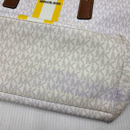【現状渡し品】【レディース】 SIGNATURE TOTE BAG 35T0STFT6B シグネチャー トート バッグ 鞄 カバン 188-260102-ay-03-izu カラー：ホワイト 万代Net店