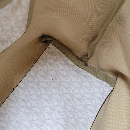 【現状渡し品】【レディース】 SIGNATURE TOTE BAG 35T0STFT6B シグネチャー トート バッグ 鞄 カバン 188-260102-ay-03-izu カラー：ホワイト 万代Net店
