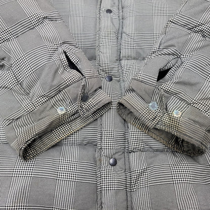【現状渡し品】【メンズ】 NITROW ナイトロウ CHECK DOWN JACKET NW042-JK15 チェック ダウン ジャケット アウター 142-260105-ay-03-izu サイズ：XL カラー：グレー 万代Net店