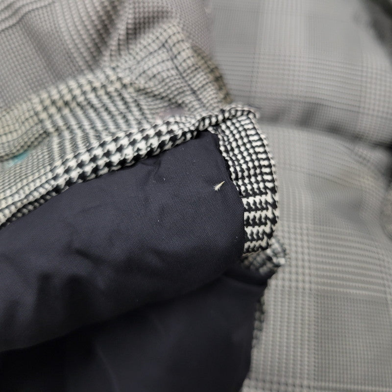 【現状渡し品】【メンズ】 NITROW ナイトロウ CHECK DOWN JACKET NW042-JK15 チェック ダウン ジャケット アウター 142-260105-ay-03-izu サイズ：XL カラー：グレー 万代Net店