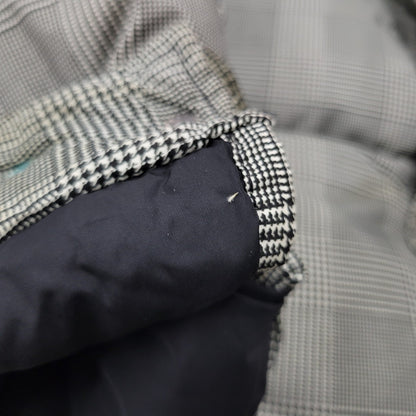 【現状渡し品】【メンズ】 NITROW ナイトロウ CHECK DOWN JACKET NW042-JK15 チェック ダウン ジャケット アウター 142-260105-ay-03-izu サイズ：XL カラー：グレー 万代Net店