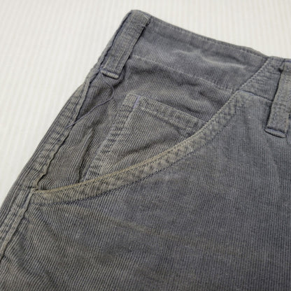 【現状渡し品】【メンズ】 CORDUROY SHORTS コーデュロイ ショーツ ショートパンツ ズボン ボトムス 153-260105-ay-05-izu サイズ：S カラー：グレー 万代Net店
