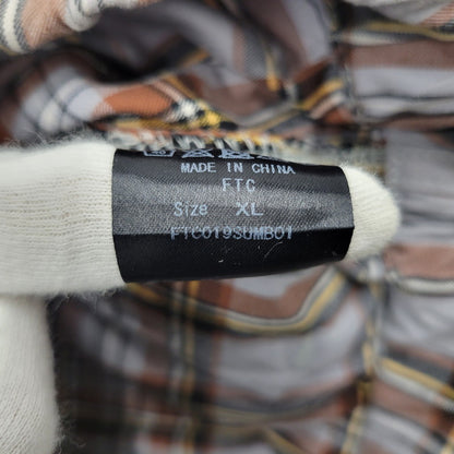 【現状渡し品】【メンズ】 PLAID EASY PANTS FTC019SUMBO1 イージー パンツ チェック柄 ズボン ボトムス 153-260105-ay-06-izu サイズ：XL カラー：マルチ 万代Net店