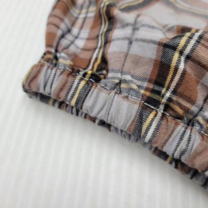 【現状渡し品】【メンズ】 PLAID EASY PANTS FTC019SUMBO1 イージー パンツ チェック柄 ズボン ボトムス 153-260105-ay-06-izu サイズ：XL カラー：マルチ 万代Net店