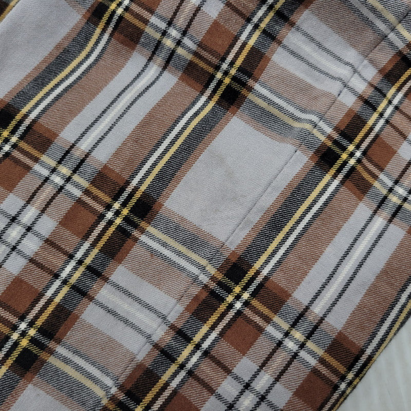 【現状渡し品】【メンズ】 PLAID EASY PANTS FTC019SUMBO1 イージー パンツ チェック柄 ズボン ボトムス 153-260105-ay-06-izu サイズ：XL カラー：マルチ 万代Net店