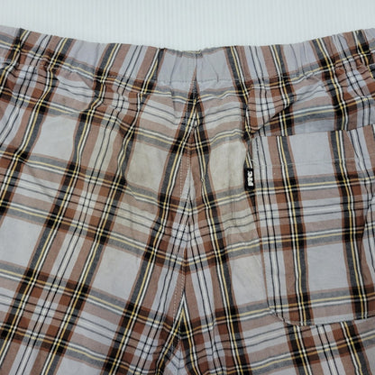 【現状渡し品】【メンズ】 PLAID EASY PANTS FTC019SUMBO1 イージー パンツ チェック柄 ズボン ボトムス 153-260105-ay-06-izu サイズ：XL カラー：マルチ 万代Net店
