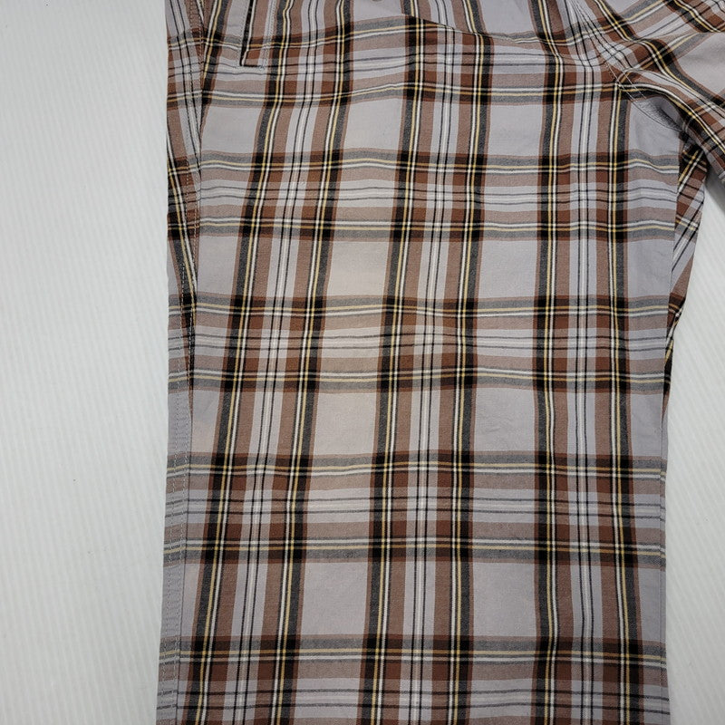 【現状渡し品】【メンズ】 PLAID EASY PANTS FTC019SUMBO1 イージー パンツ チェック柄 ズボン ボトムス 153-260105-ay-06-izu サイズ：XL カラー：マルチ 万代Net店