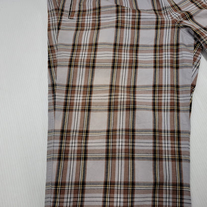 【現状渡し品】【メンズ】 PLAID EASY PANTS FTC019SUMBO1 イージー パンツ チェック柄 ズボン ボトムス 153-260105-ay-06-izu サイズ：XL カラー：マルチ 万代Net店