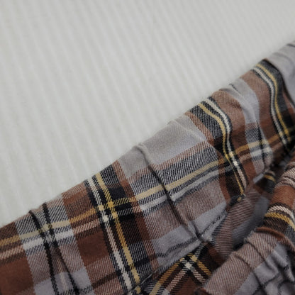 【現状渡し品】【メンズ】 PLAID EASY PANTS FTC019SUMBO1 イージー パンツ チェック柄 ズボン ボトムス 153-260105-ay-06-izu サイズ：XL カラー：マルチ 万代Net店