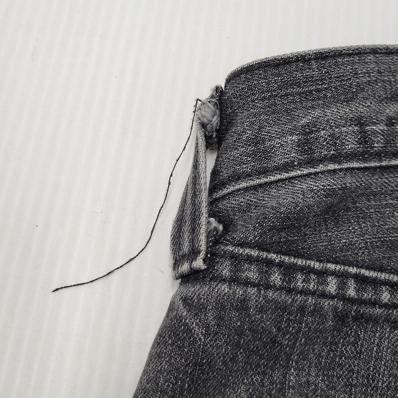 【中古品】【メンズ】 刻印3496 501 先染め BLACK DENIM PANTS ブラック デニム パンツ ボトムス ズボン 157-260110-cs-05-izu サイズ：34×30 カラー：ブラック 万代Net店