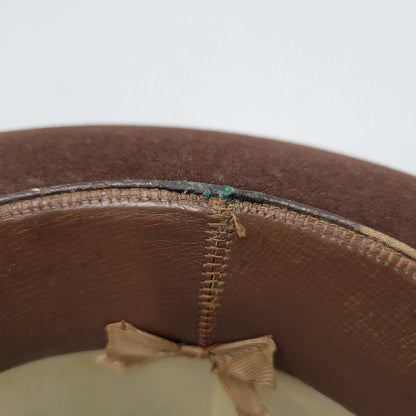 【現状渡し品】【メンズ】 DOBBS ドブス FELT HAT フェルト ハット 帽子 小物 服飾雑貨 185-260120-ay-04-izu カラー：ブラウン 万代Net店