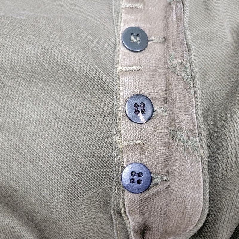【現状渡し品】【メンズ】 ITALIAN ARMY イタリアン アーミー イタリア軍 COMBAT PANTS コンバット パンツ ボトムス 157-260206-as-01-izu カラー：カーキ 万代Net店