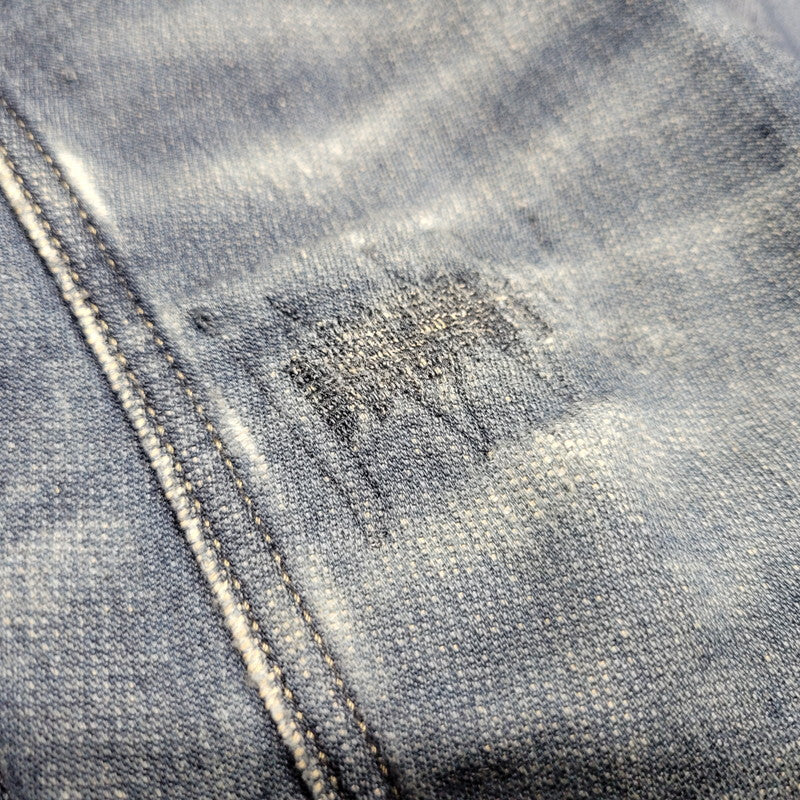 【現状渡し品】【メンズ】 ELSHAR.NE DENIM JACKET デニムジャケット アウター 141-260208-as-10-izu サイズ：S カラー：インディゴ 万代Net店