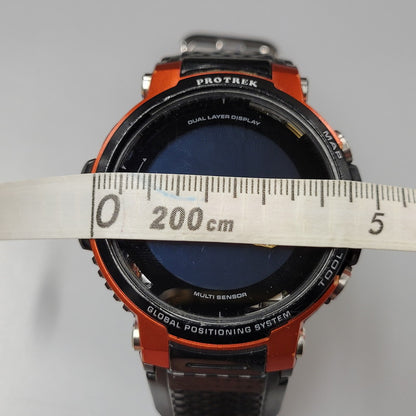 【中古品】【メンズ/レディース】 WSD-F30 PRO TREK SMART WATCH プロトレック スマート ウォッチ 腕時計 時計 197-260210-ya-07-izu カラー：ブラック×オレンジ 万代Net店