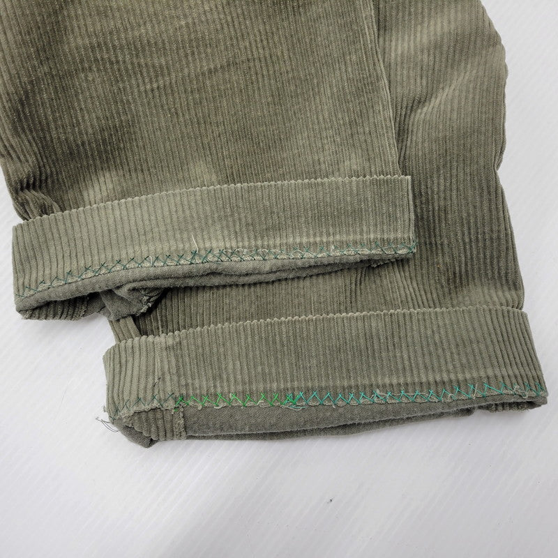 【中古品】【メンズ】 2-TUCK CORDUROY PANTS 2タック コーデュロイ パンツ ボトムス 157-260213-kh-03-izu サイズ：86 カラー：カーキ 万代Net店