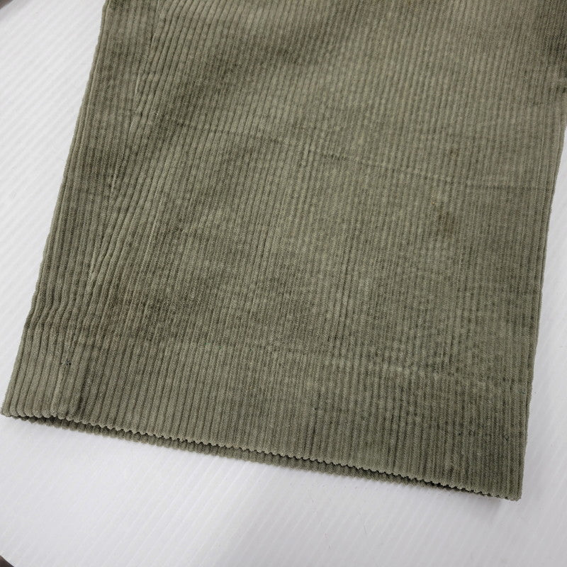 【中古品】【メンズ】 2-TUCK CORDUROY PANTS 2タック コーデュロイ パンツ ボトムス 157-260213-kh-03-izu サイズ：86 カラー：カーキ 万代Net店