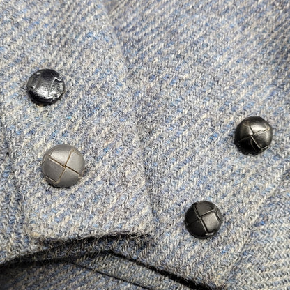 【現状渡し品】【メンズ】 WOOL TAILORED JACKET ウール テーラードジャケット USA製 146-260220-as-21-izu カラー：ブルー系 万代Net店