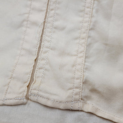【中古品】【メンズ】 3OZ. SATEEN WORK SHIRTS ３オンス サテン ワーク シャツ トップス 145-260223-kh-08-izu サイズ：17 カラー：ベージュ 万代Net店