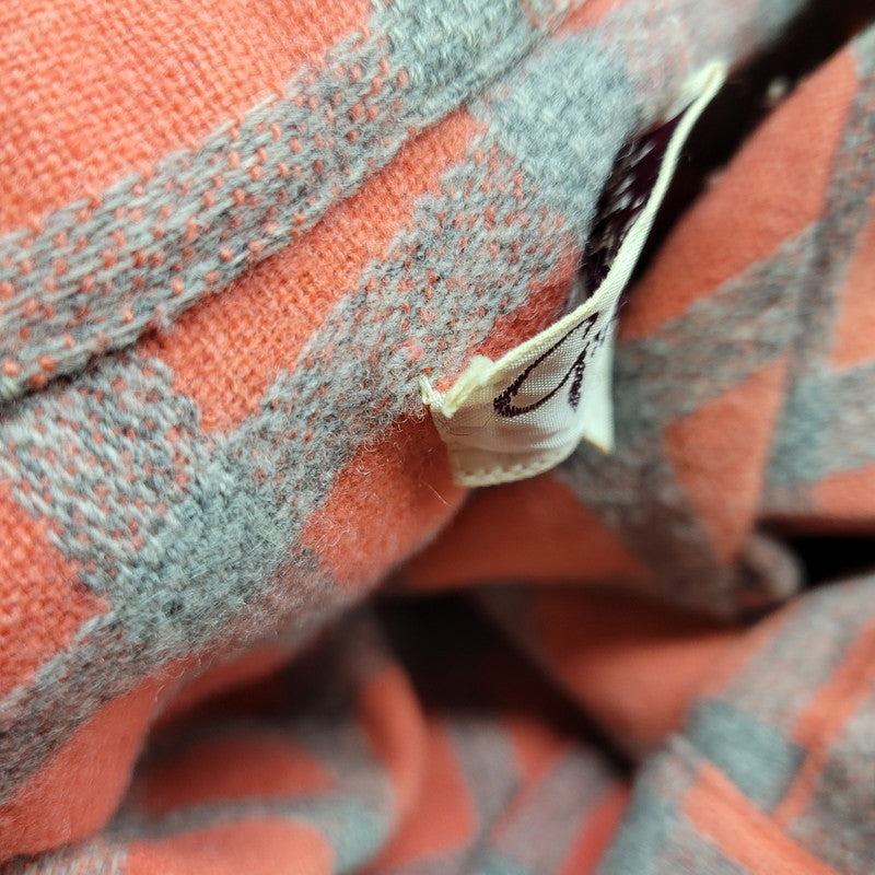 【現状渡し品】【メンズ】 GRODINS OF CALIFORNIA OPEN COLLAR CHECK LS SHIRT オープンカラー チェック ロングスリーブ シャツ 長袖 146-260310-as-08-izu サイズ：M カラー：レッド系 万代Net店