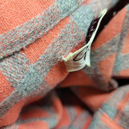 【現状渡し品】【メンズ】 GRODINS OF CALIFORNIA OPEN COLLAR CHECK LS SHIRT オープンカラー チェック ロングスリーブ シャツ 長袖 146-260310-as-08-izu サイズ：M カラー：レッド系 万代Net店