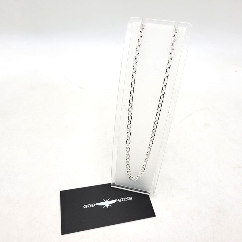 【中古品】【メンズ/レディース】 GOD SUNS ゴッドサンズ SV925 カスタム用チェーン太丸 50cm アクセサリー 192-260408-kh-06-izu カラー：シルバー 万代Net店