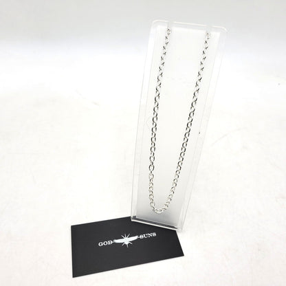 【中古品】【メンズ/レディース】 GOD SUNS ゴッドサンズ SV925 カスタム用チェーン太丸 50cm アクセサリー 192-260408-kh-06-izu カラー：シルバー 万代Net店