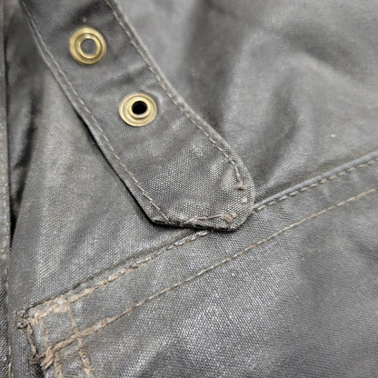 【現状渡し品】【メンズ】 サミーミラータグ LIGHTNING ZIP TRIALMASTER MOTORCYCLE WAXED JACKET ライトニングジップ モーターサイクル トライアルマスター ワックス ジャケット アウター 146-260408-kh-11-izu カラー：ブラック 万代Net店