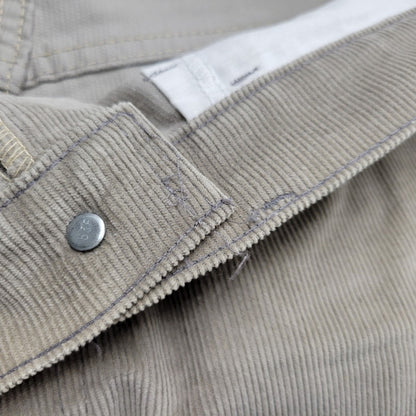 【中古品】【メンズ】 Levi's リーバイス 519-1555 刻印536 42 TALON USA製 CORDUROY FLARE PANTS コーデュロイ フレア パンツ ボトムス 157-260408-kh-15-izu サイズ：34×32 カラー：ベージュ 万代Net店