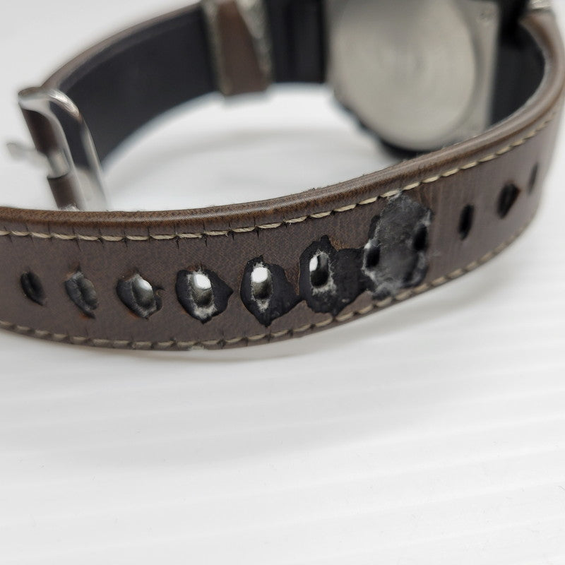【現状渡し品】【メンズ/レディース】 G-SHOCK ジーショック G-STEEL TOUGH SOLAR WATCH GST-W130L タフソーラー 腕時計 196-260422-as-14-izu カラー：シルバー×ブラック×ブラウン 万代Net店