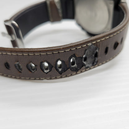 【現状渡し品】【メンズ/レディース】 G-SHOCK ジーショック G-STEEL TOUGH SOLAR WATCH GST-W130L タフソーラー 腕時計 196-260422-as-14-izu カラー：シルバー×ブラック×ブラウン 万代Net店