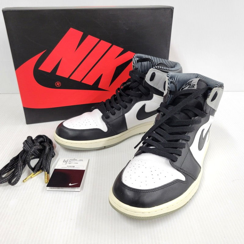 【中古品】【メンズ】 NIKE ナイキ AIR JORDAN 1 RETRO HIGH OG 555088-104 エアジョーダン1 レトロ ハイ OG スニーカー シューズ 靴 160-260511-as-05-izu サイズ：31cm カラー：WHITE/BLACK-WOLF GREY 万代Net店