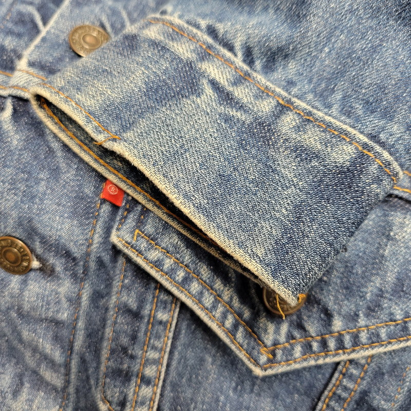 【中古品】【メンズ】 Levi's リーバイス 4TH TRACKER JACKET トラッカージャケット 刻印52 サークルRタブ 黒カン アウター 146-260516-as-02-izu カラー：インディゴ 万代Net店