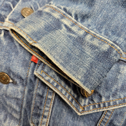 【中古品】【メンズ】 Levi's リーバイス 4TH TRACKER JACKET トラッカージャケット 刻印52 サークルRタブ 黒カン アウター 146-260516-as-02-izu カラー：インディゴ 万代Net店