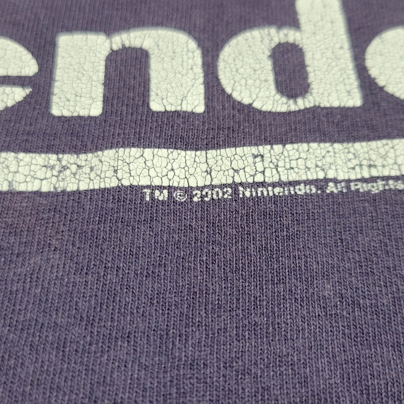 【現状渡し品】【メンズ】 DELTA デルタ NINTENDO c2002 SS TEE ショートスリーブ Tシャツ 半袖 146-260608-as-14-izu サイズ：XL カラー：パープル 万代Net店
